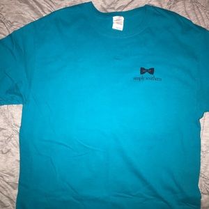 Teal Simply Southern Tee